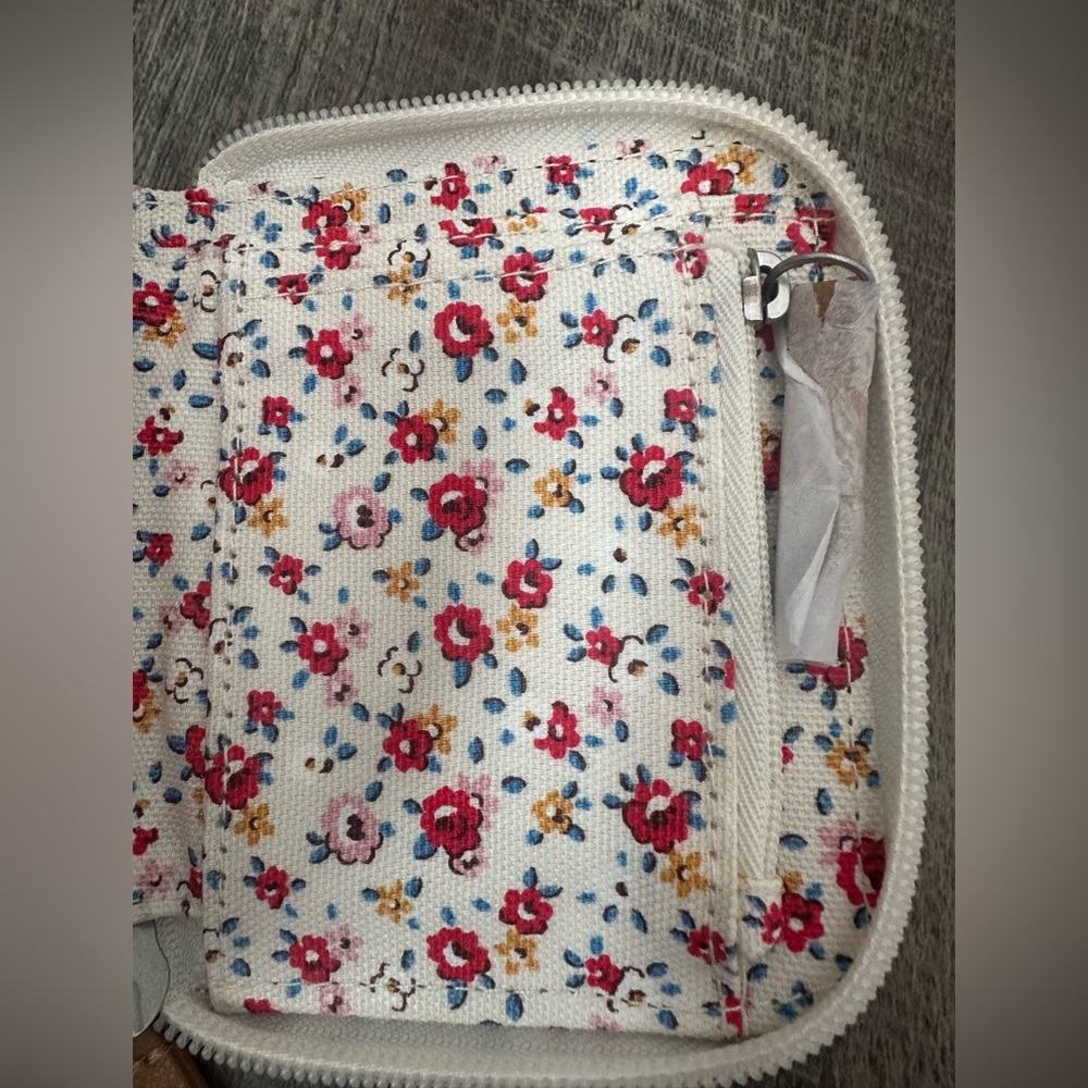 NWOT Cath Kidston x Peanuts Floral Zip Wallet - Picture 5 of 7